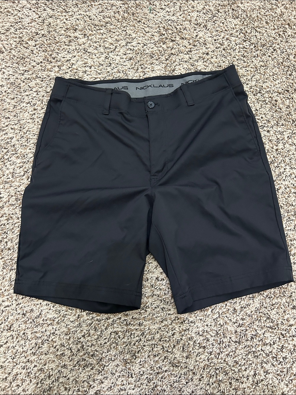 Nicklaus Men's Black Performance Golf Shorts - NWOT